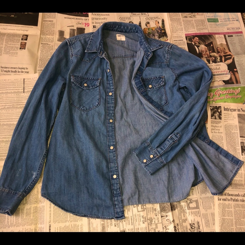 Gap Jean Shirt